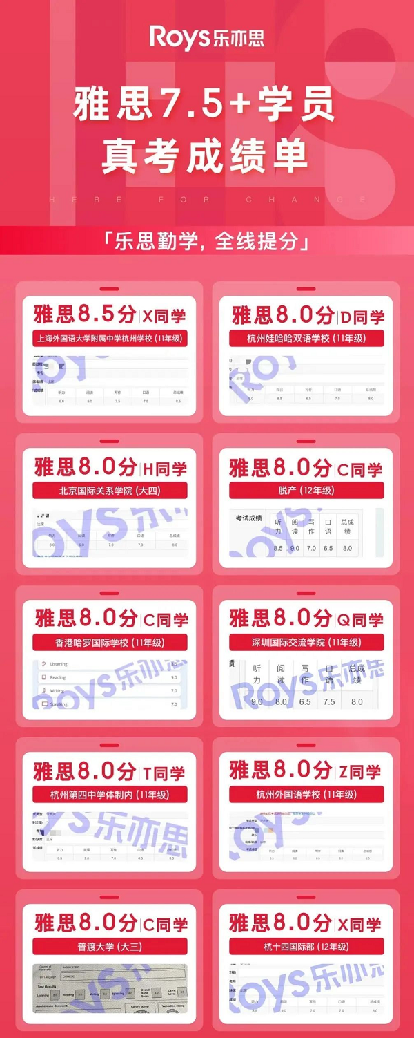 7.5 +高分榜，見證早規(guī)劃的力量
